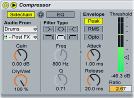Syncing Sidechained Compressors