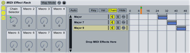 Ableton Chord Plugin