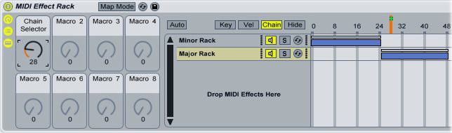 Ableton Chord Plugin