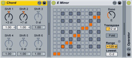 Ableton Chord Plugin