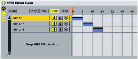 Ableton Chord Plugin